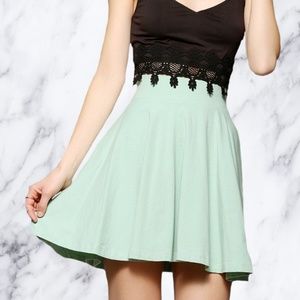 Pins & Needles Soft Knit Mini Circle Skirt